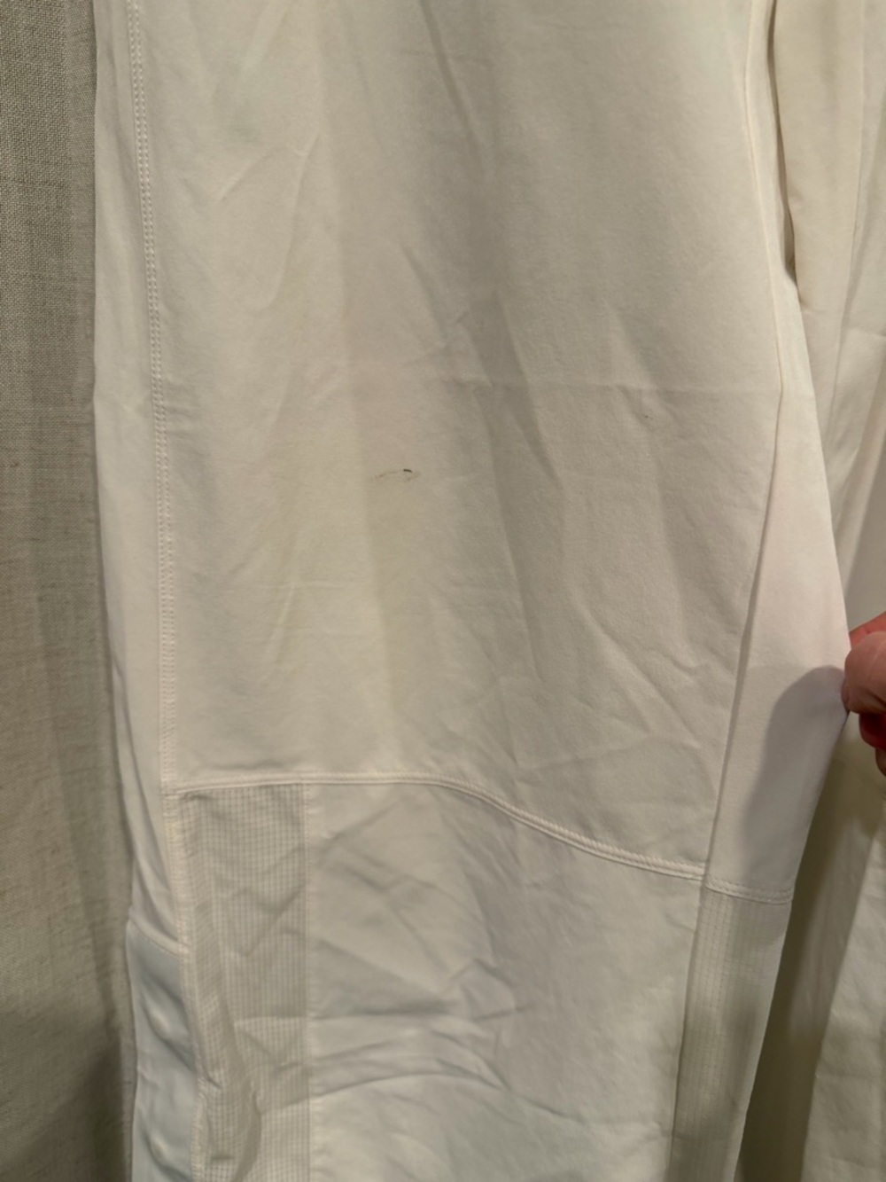 Athleta Allyson Felix Cream Wide-Leg Pull-On Pants - Picture 2 of 4